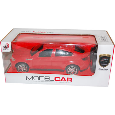"Model Car - (Red ) (Battery operated with Remote )-002 - Click here to View more details about this Product